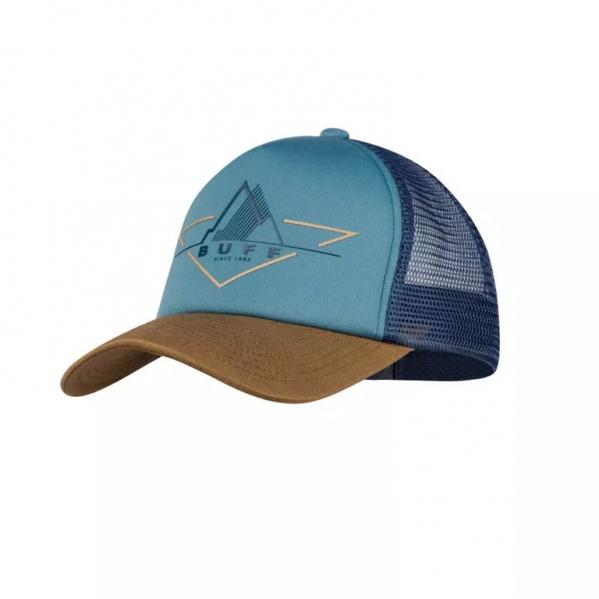 BUFF Czapka z daszkiem TRUCKER CAP stone blue
