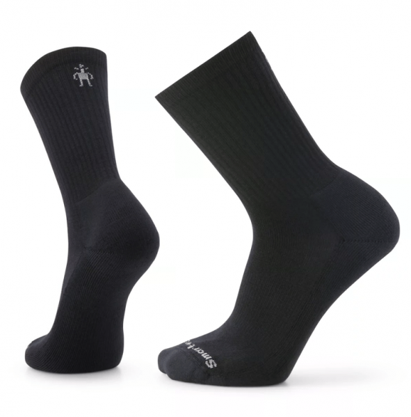 SMARTWOOL Skarpety merino męskie EVERYDAY SOLID RIB CREW SOCKS black-M