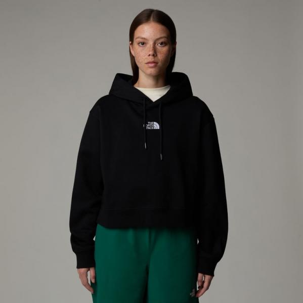 THE NORTH FACE Bluza damska W Essential Crop Hoodie tnf black-L