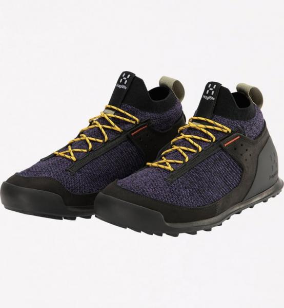 HAGLOFS Buty turystyczne męskie DUALITY AT3 true black/purple rain-42