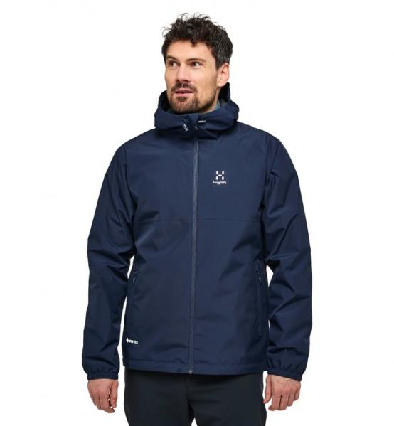 HAGLOFS Kurtka przeciwdeszczowa męska Kaise GTX Jacket Men tarn blue-L