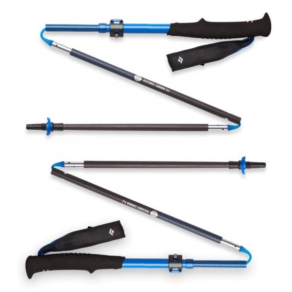 BLACK DIAMOND Kije trekkingowe DISTANCE CARBON FLZ POLES ultra blue-110cm