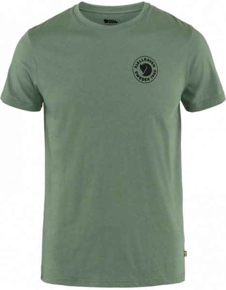 FJALLRAVEN Koszulka męska 1960 LOGO T-SHIRT patina green-M
