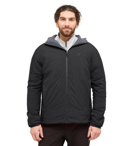 HAGLOFS Kurtka ocieplana męska Mimic Alert Hood Men true black-M