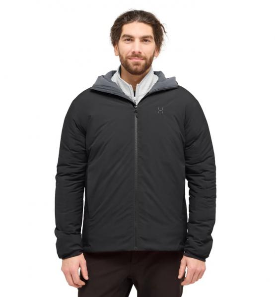 HAGLOFS Kurtka ocieplana męska Mimic Alert Hood Men true black-XXL