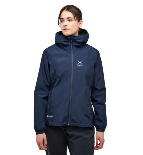 HAGLOFS Kurtka przeciwdeszczowa damska Kaise GTX Jacket Women tarn blue-S