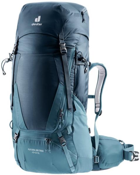 DEUTER Plecak turystyczny damski Futura Air Trek 45 + 10 SL marine-lake