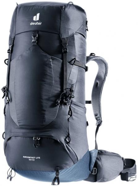 DEUTER Plecak trekkingowy AIRCONTACT LITE 50 + 10 black-marine