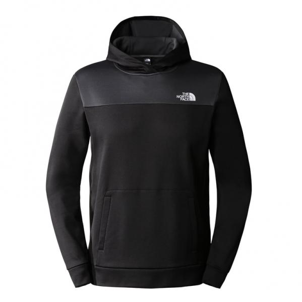 THE NORTH FACE Bluza męska M Reaxion Fleece P/O Hoodie tnf black/asphalt grey-M