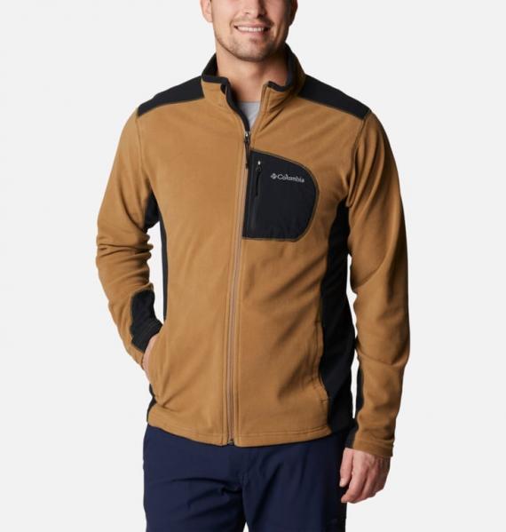 COLUMBIA Polar męski KLAMATH RANGE FULL ZIP Delta/Black-XL