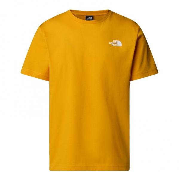 THE NORTH FACE Koszulka męska M S/S Redbox Tee summit gold/tnf black-M