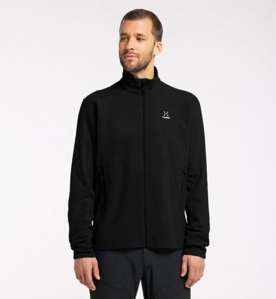 HAGLOFS Bluza męska BUTEO MID JACKET MEN true black-S