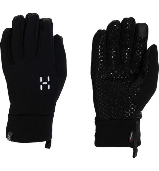 HAGLOFS Rękawice Power Stretch Grip Glove true black-10