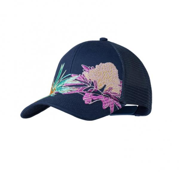 BUFF Czapka z daszkiem Explore Trucker Cap satry indigo