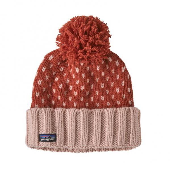 PATAGONIA Czapka Snowbelle Beanie Ridge: Burl Red