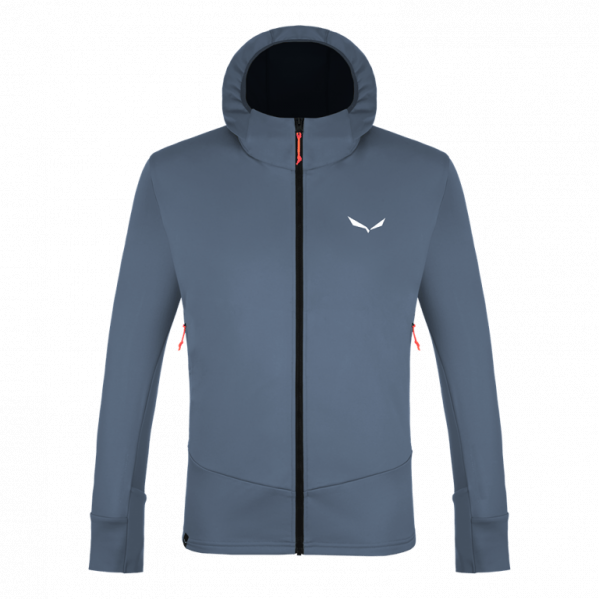 SALEWA Bluza męska Puez Pl M Hooded Jacket java blue r.L