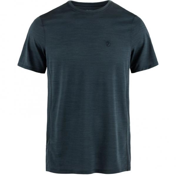 FJALLRAVEN Koszulka męska Abisko Lite SS M dark navy-XL