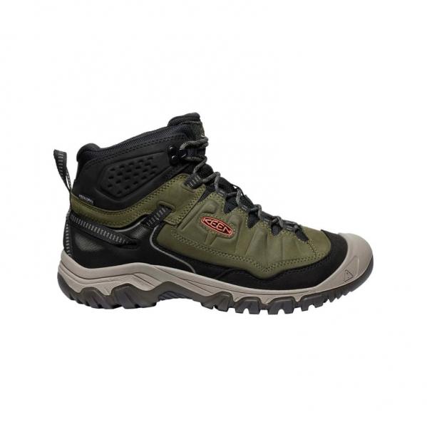 KEEN Buty trekkingowe męskie Targhee IV Mid Wp dark olive/gold flame r.42.5