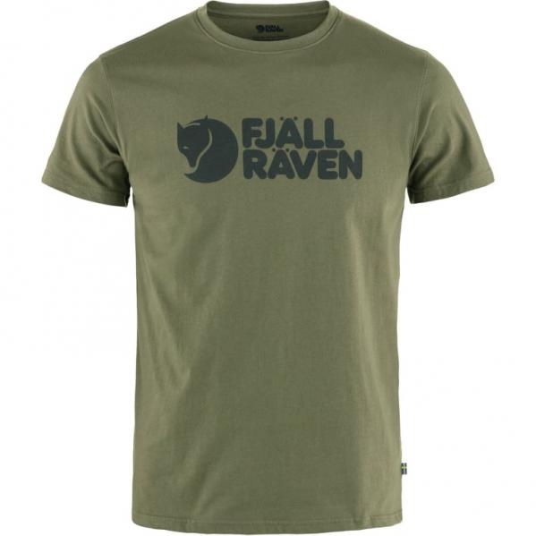 FJALLRAVEN Koszulka męska Fjallraven Logo T-shirt M laurel green-XL