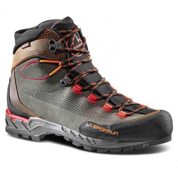 LA SPORTIVA Buty trekkingowe męskie TRANGO TECH LEATHER GTX Carbon/Hawaiian Sun-42