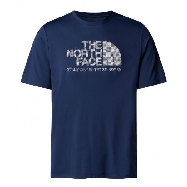 THE NORTH FACE Koszulka męska M 24/7 S/S Tee Logo Graphic Reg summit navy-L