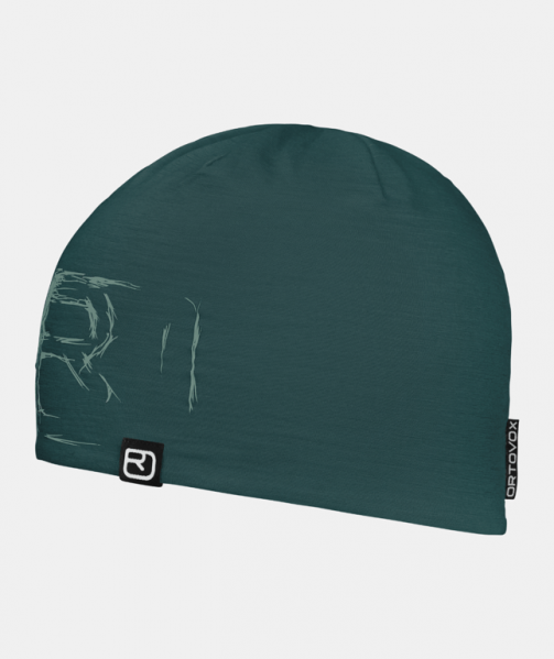 ORTOVOX Czapka merino 120 Tec Logo Beanie dark pacific