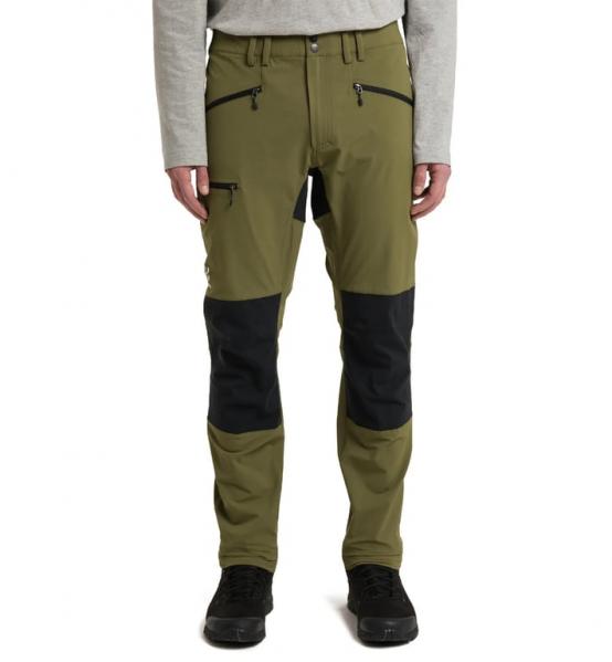 HAGLOFS Spodnie męskie Mid Slim Pant Men olive green/true black-52