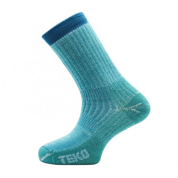 TEKO ECO Skarpety turystyczne ECO HIKE MEDIUM FULL CUSHION 3.0 Teal-L