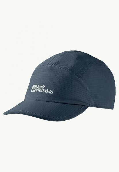 JACK WOLFSKIN Czapka z daszkiem damska Prelight Chill Cap midnight sky