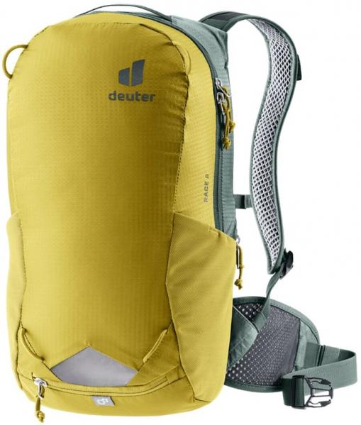 DEUTER Plecak rowerowy RACE 8 turmeric-ivy