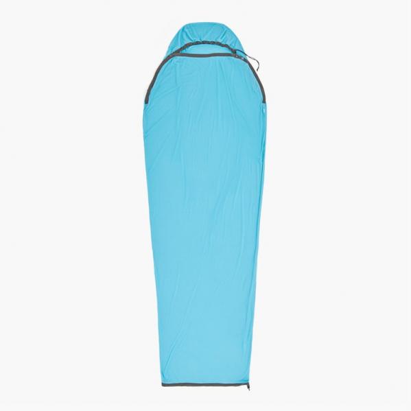 SEA TO SUMMIT Wkładka do śpiwora Breeze Sleeping Bag Liner - Compact Mummy w/ Drawcord