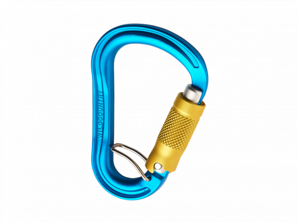 WILD COUNTRY Karabinek XENON HMS TRILOCK BELAY blue/yellow