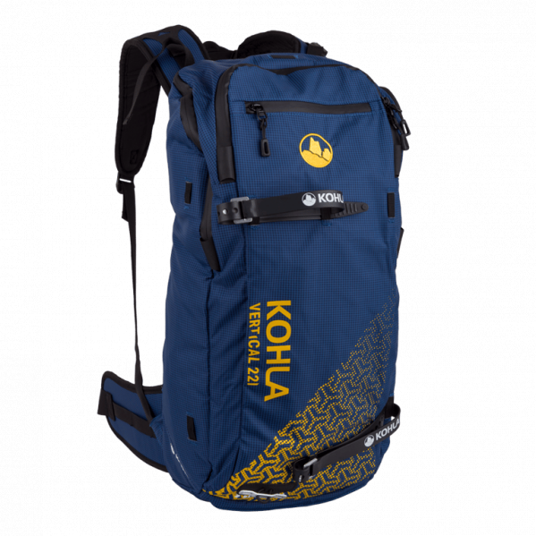 KOHLA Plecak skiturowy Vertical 22L navy peony