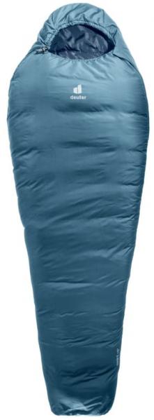 DEUTER Śpiwór Orbit +5° atlantic-ink-zamek prawy