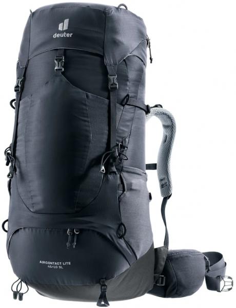 DEUTER Plecak trekkingowy damski Aircontact Lite 45 + 10 SL black-graphite