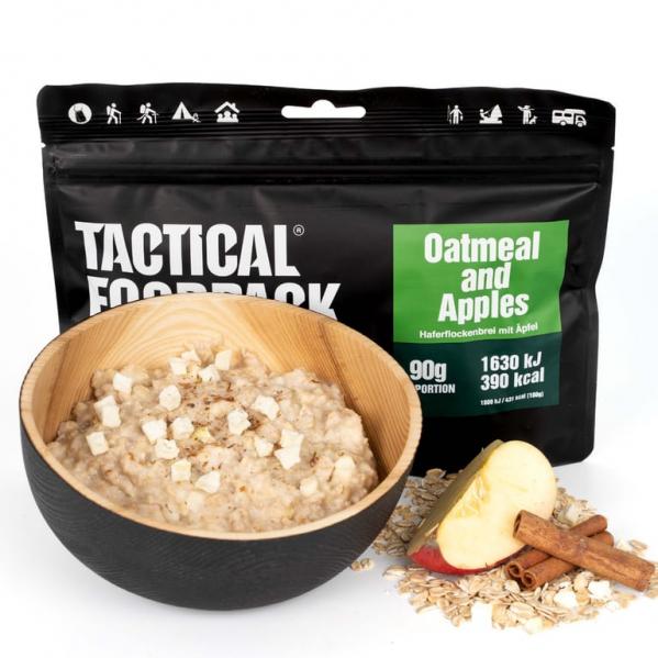 TACTICAL FOODPACK Liofilizat Owsianka z jabłkami 340g