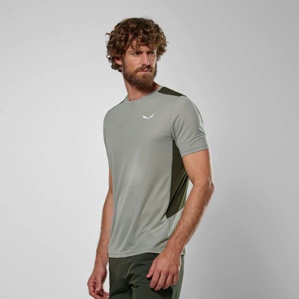 SALEWA Koszulka męska Puez Hyb Dry T-Shirt M shadow/5280-L