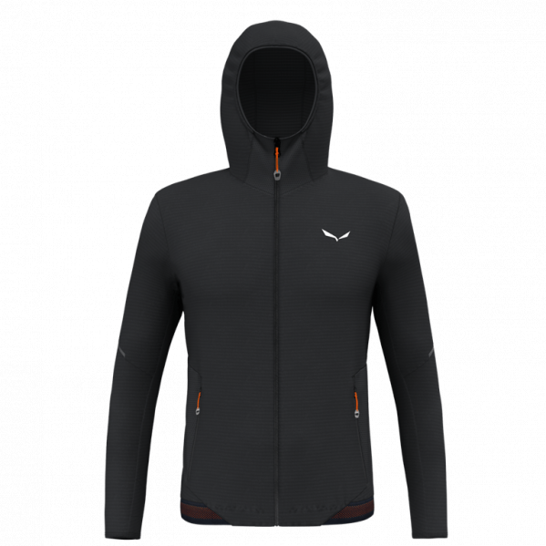 SALEWA Bluza męska PEDROC POLARLITE M HOODED JACKET black out-M