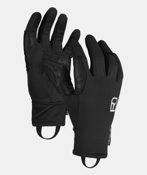 ORTOVOX Rękawice skiturowe męskie Fleece Light Glove M black raven-M