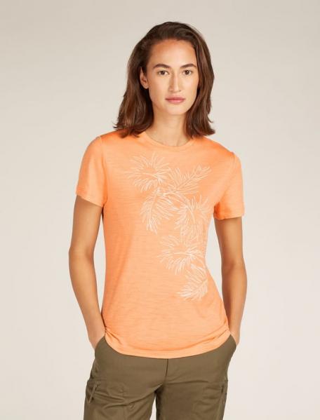 ICEBREAKER Koszulka damska Women Merino 150 Tech Lite SS T Winter Flo feldspar-S