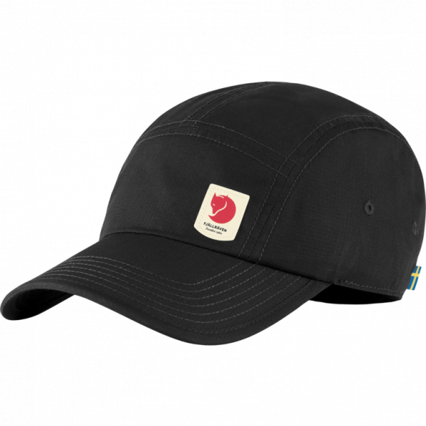 FJALLRAVEN Czapka z daszkiem HIGH COAST LITE CAP Black-S/M