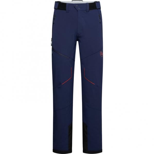 LA SPORTIVA Spodnie skiturowe męskie Excelsior Pant M deep sea/cherry tomato-L
