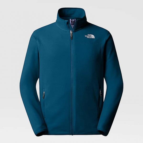 THE NORTH FACE Polar męski M 100 Glacier Full Zip adriatic blue-M