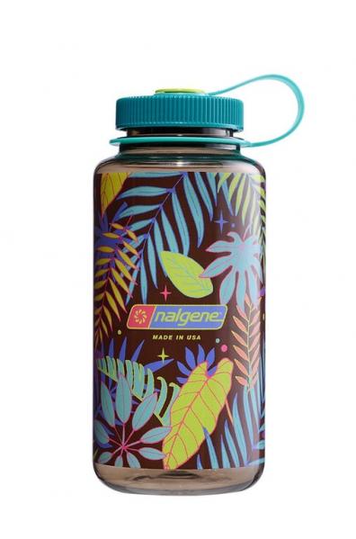 NALGENE Butelka WIDE MOUTH 1 L botanical ferns sustain