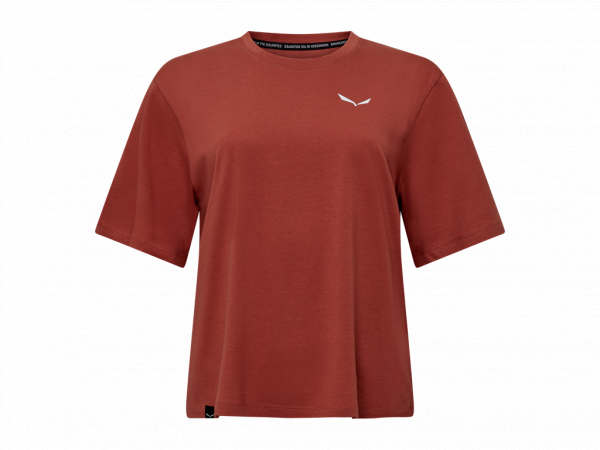 SALEWA Koszulka damska Eagle Sunset Loose T-Shirt W etruscan red-M