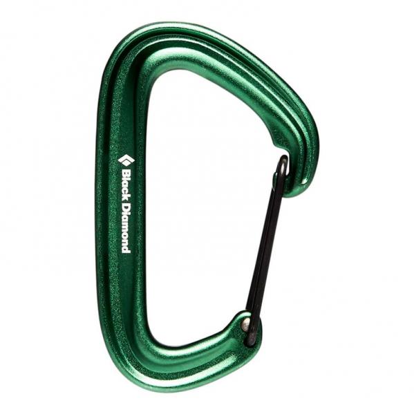 BLACK DIAMOND Karabinek Litewire Carabiner green