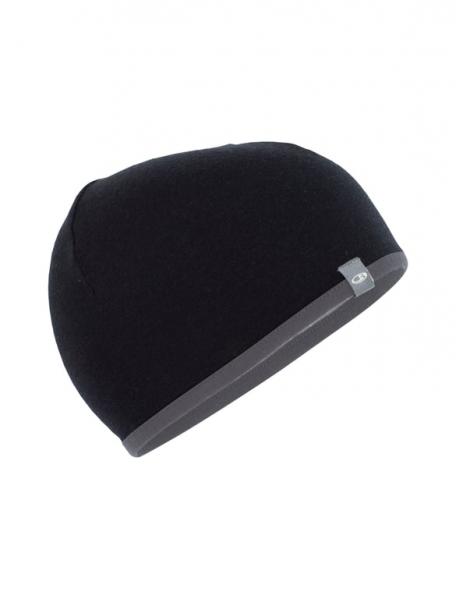 ICEBREAKER Czapka Unisex Pocket Hat black/gritstone hthr