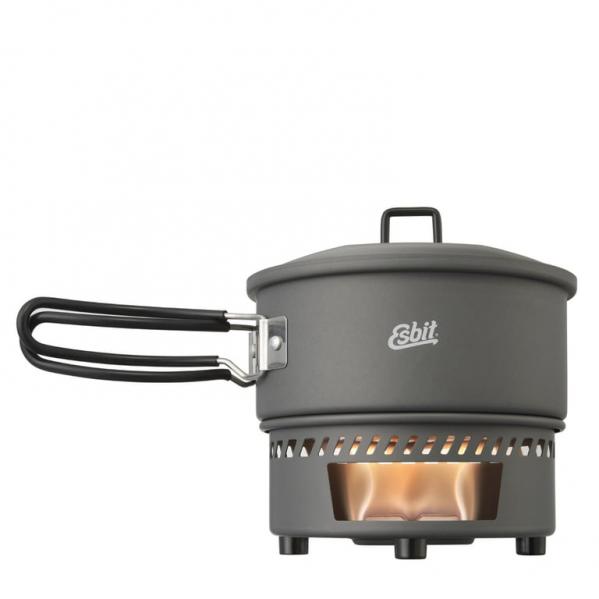 ESBIT Zestaw turystyczny Solid Fuel Cookset Aluminium 1000 ml