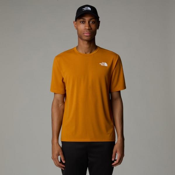 THE NORTH FACE Koszulka męska M Topographic Foundation SS Tee iron citrus L