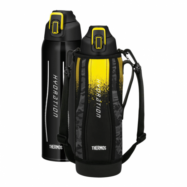 THERMOS Termos nawadniający THERMOS SPORT 1,5L black/yellow